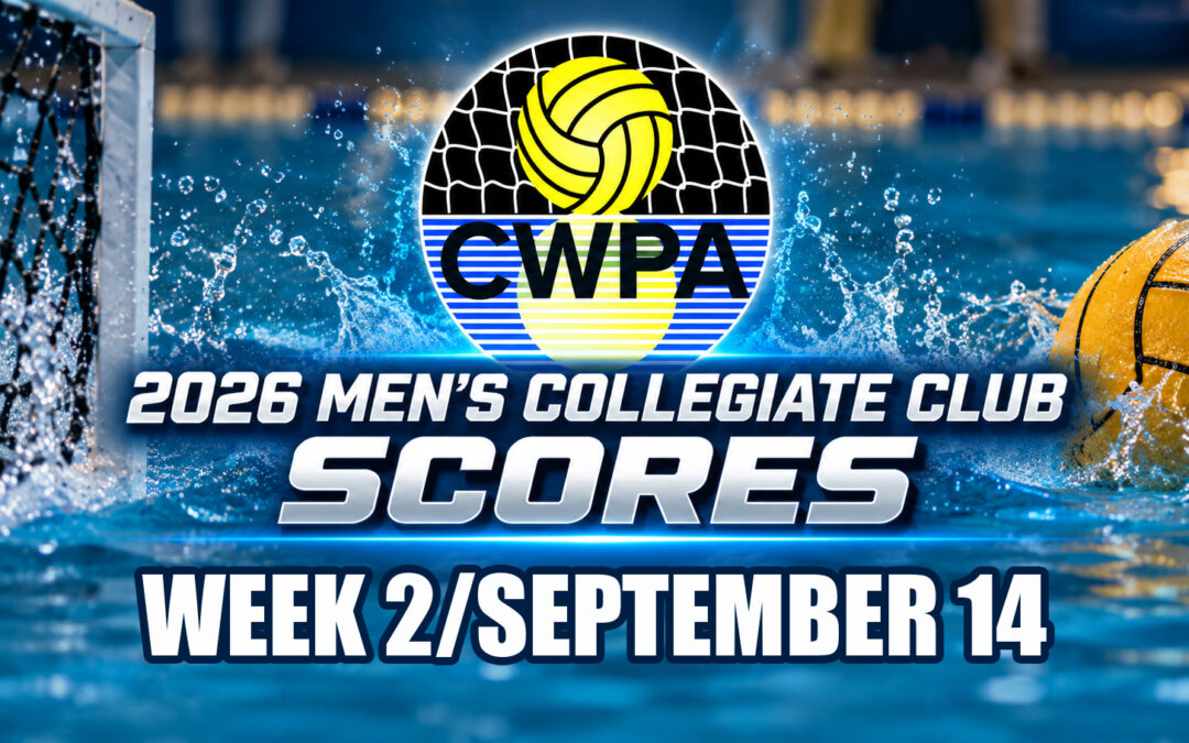 Collegiate Water Polo Association Releases Week 2/September 14 Men’s Collegiate Club Scores