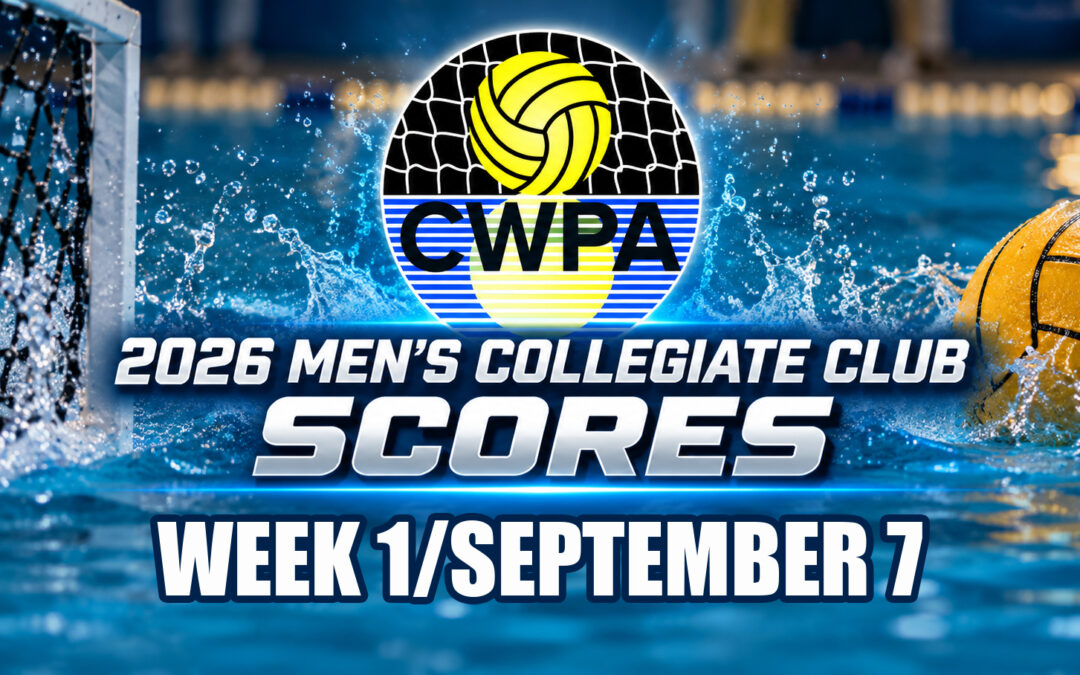 Collegiate Water Polo Association Releases Week 1/September 7 Men’s Collegiate Club Scores