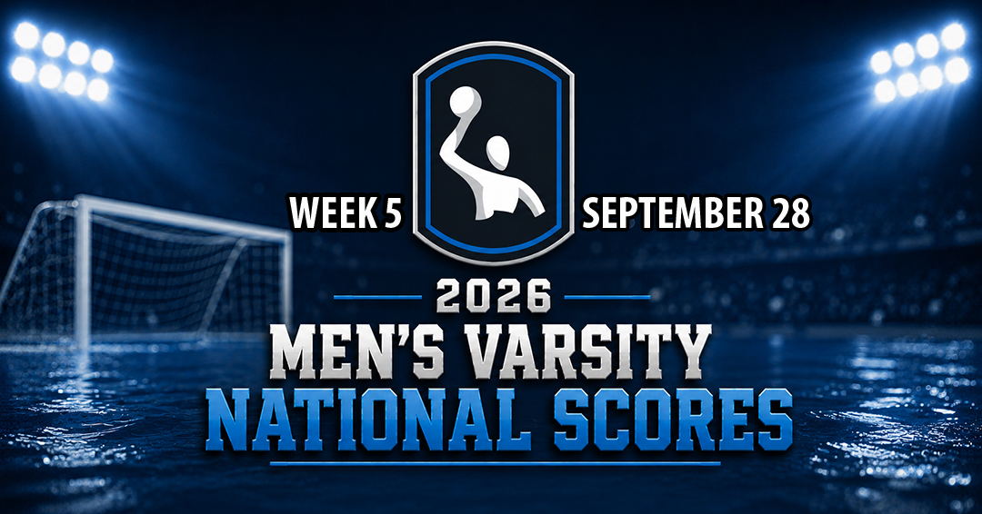 Collegiate Water Polo Association Releases Week 5/September 28 Men’s Varsity Scores