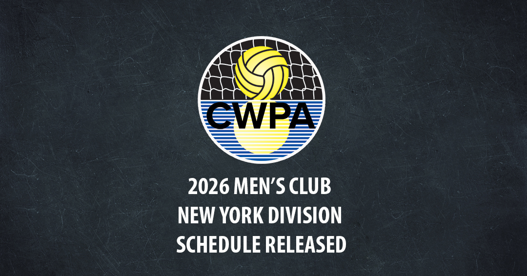 Collegiate Water Polo Association Releases 2026 Men’s Collegiate Club New York Division Schedule