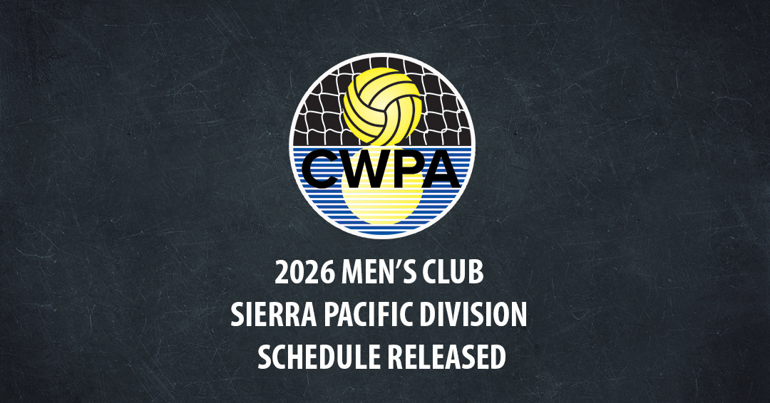 Collegiate Water Polo Association Releases Tentative 2026 Men’s Collegiate Club Sierra Pacific Division Schedule