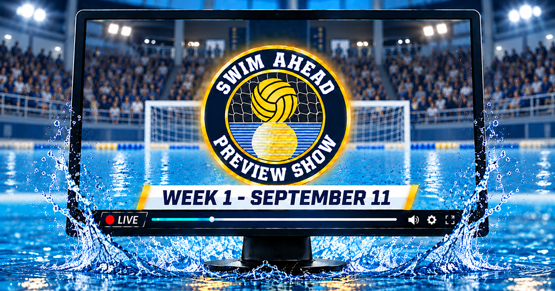 Collegiate Water Polo Association Swim Ahead Weekend Preview Show – September 11, 2026