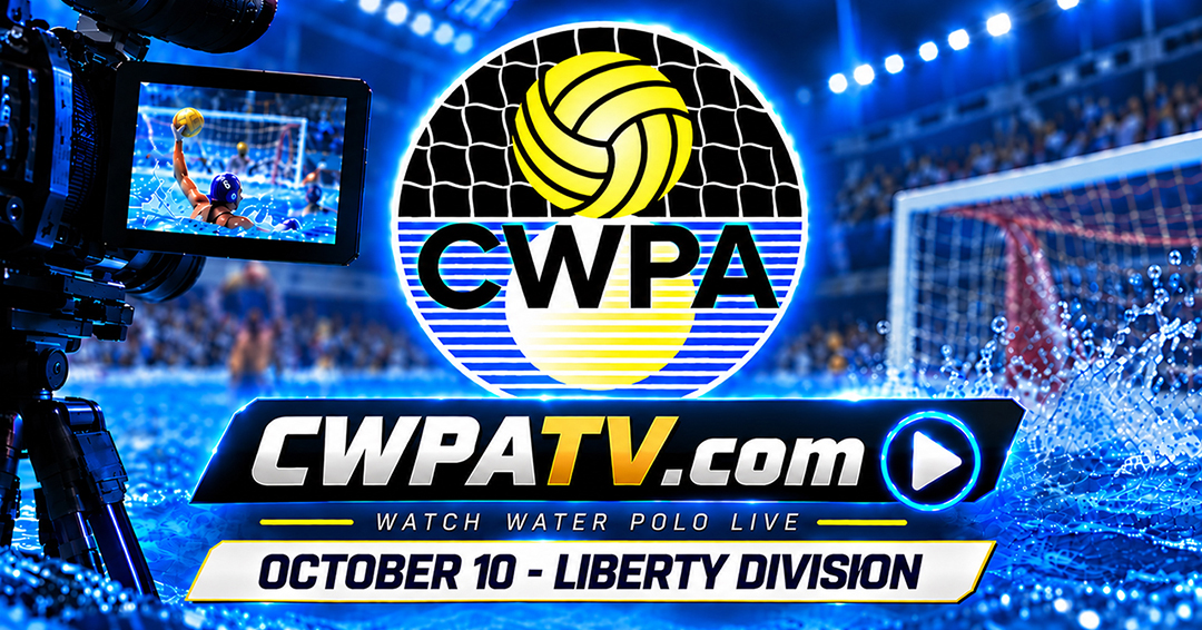 Collegiate Water Polo Association to Stream Six Liberty Division Men’s Collegiate Club Games on October 10