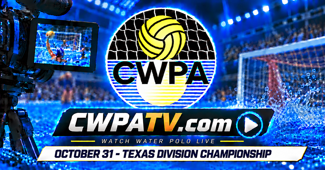 Collegiate Water Polo Association to Stream 10 Texas Division Men’s Collegiate Club Championship Games on October 31
