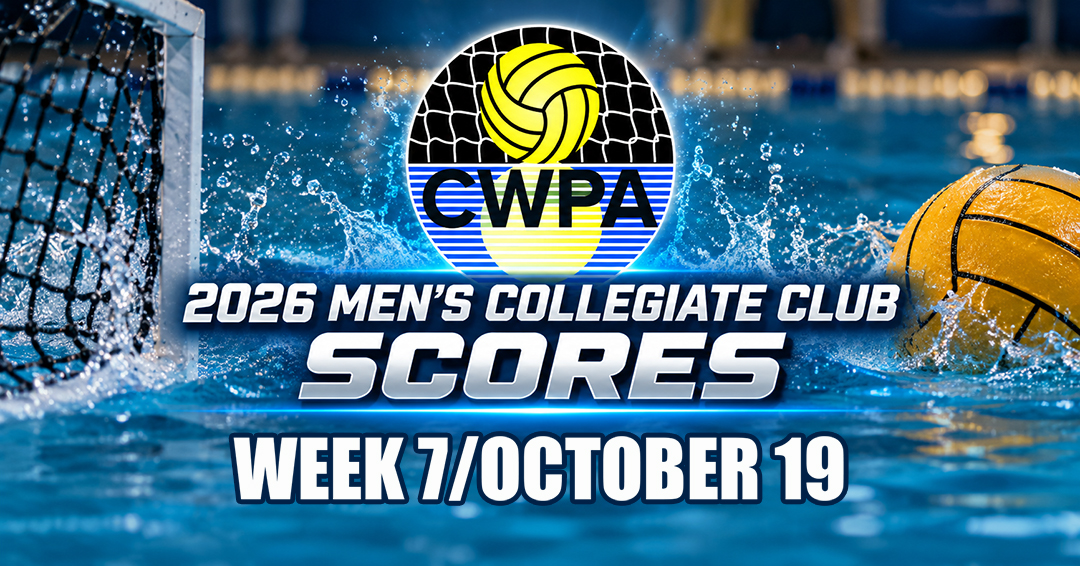 Collegiate Water Polo Association Releases Week 7/October 19 Men’s Collegiate Club Scores