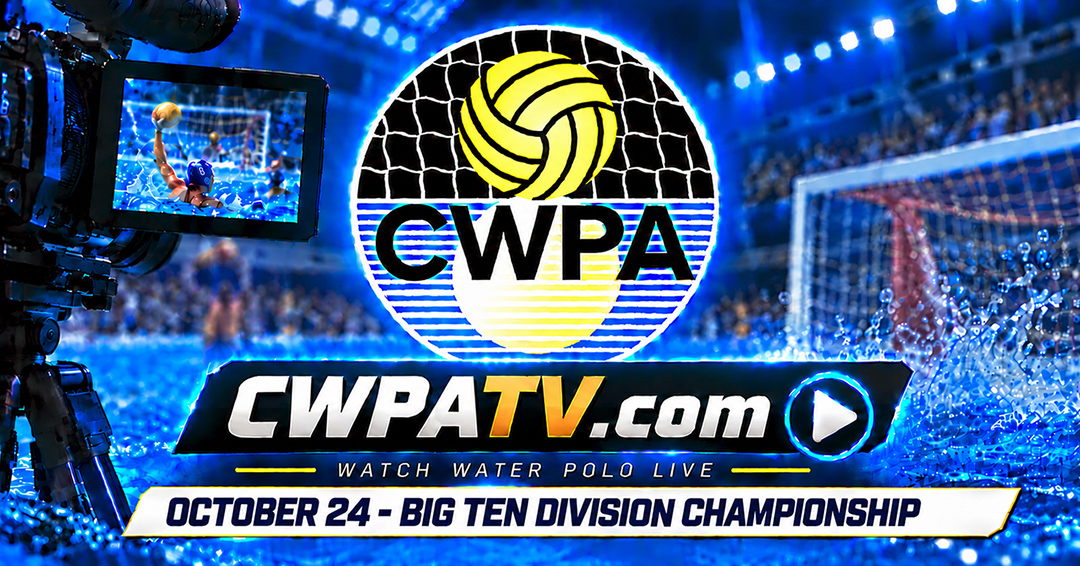 Collegiate Water Polo Association to Stream Eight Big Ten Division Men’s Collegiate Club Championship Games on October 24