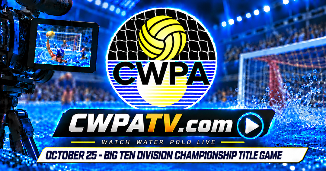 Collegiate Water Polo Association to Stream Big Ten Division Men’s Collegiate Club Championship Title Game on October 25