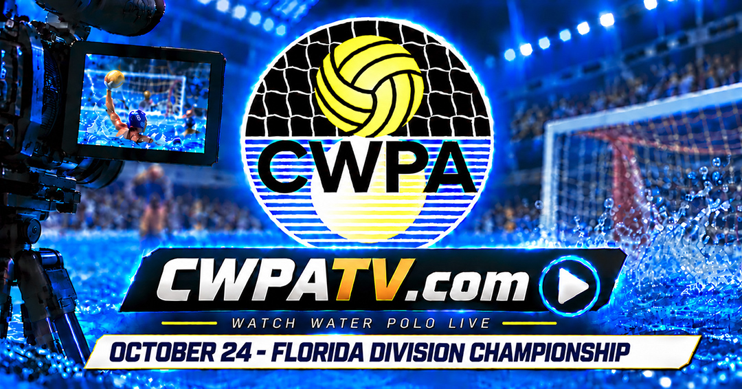 Collegiate Water Polo Association to Stream Seven Florida Division Men’s Collegiate Club Championship Games on October 24