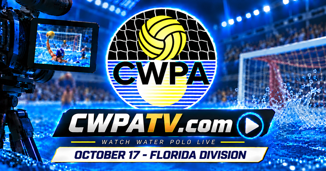 Collegiate Water Polo Association to Stream Nine Florida Division Men’s Collegiate Club Games on October 17