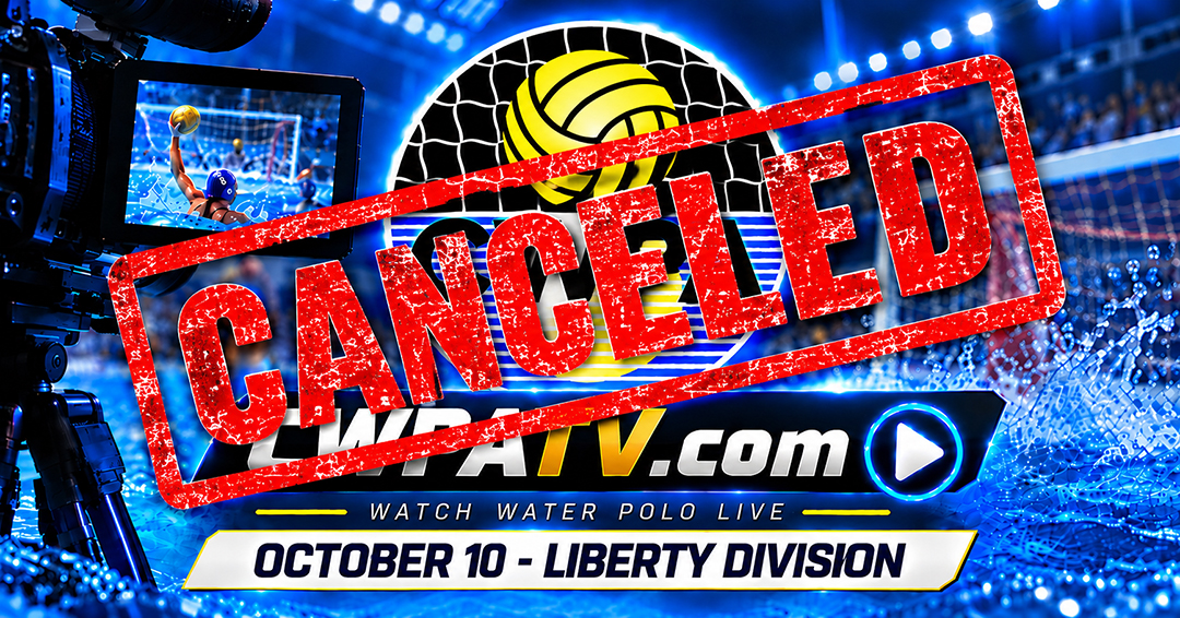 October 10 Men’s Collegiate Club Liberty Division Stream at Drexel University Canceled