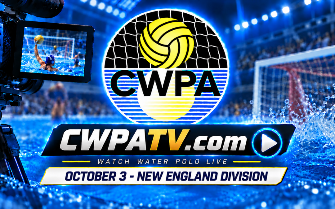 Collegiate Water Polo Association to Stream Six New England Division Men’s Collegiate Club Games on October 3