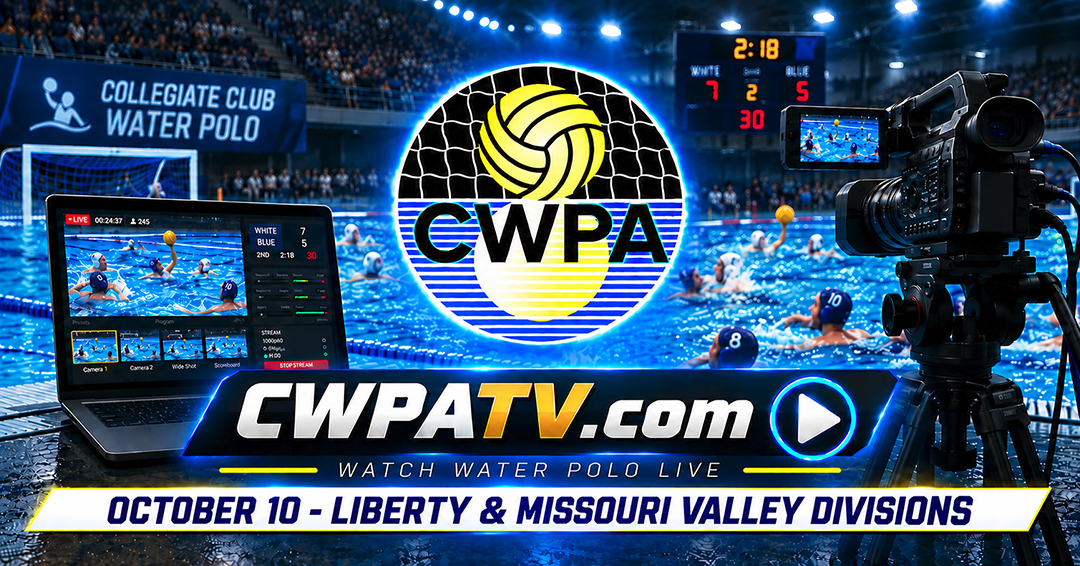 13 Liberty & Missouri Valley Division Men’s Collegiate Club Games Slated for Streaming Coverage on October 10 Via CWPATV.com