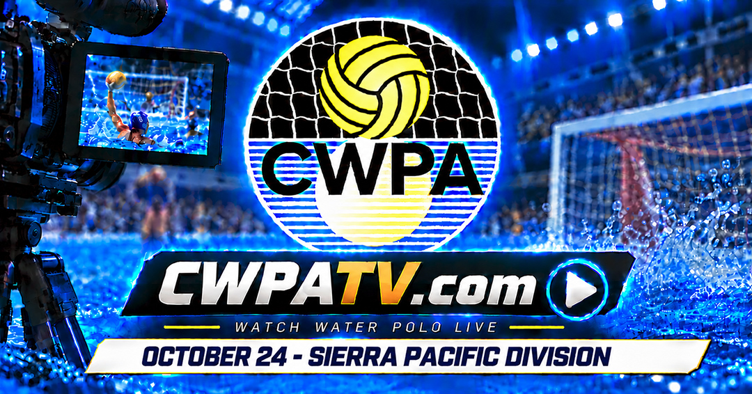 Collegiate Water Polo Association to Stream Nine Sierra Pacific Division Men’s Collegiate Club Games on October 24