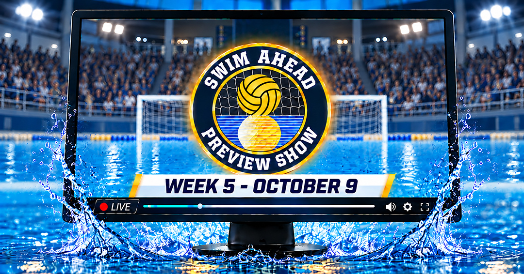 Collegiate Water Polo Association Swim Ahead Weekend Preview Show – October 9, 2026